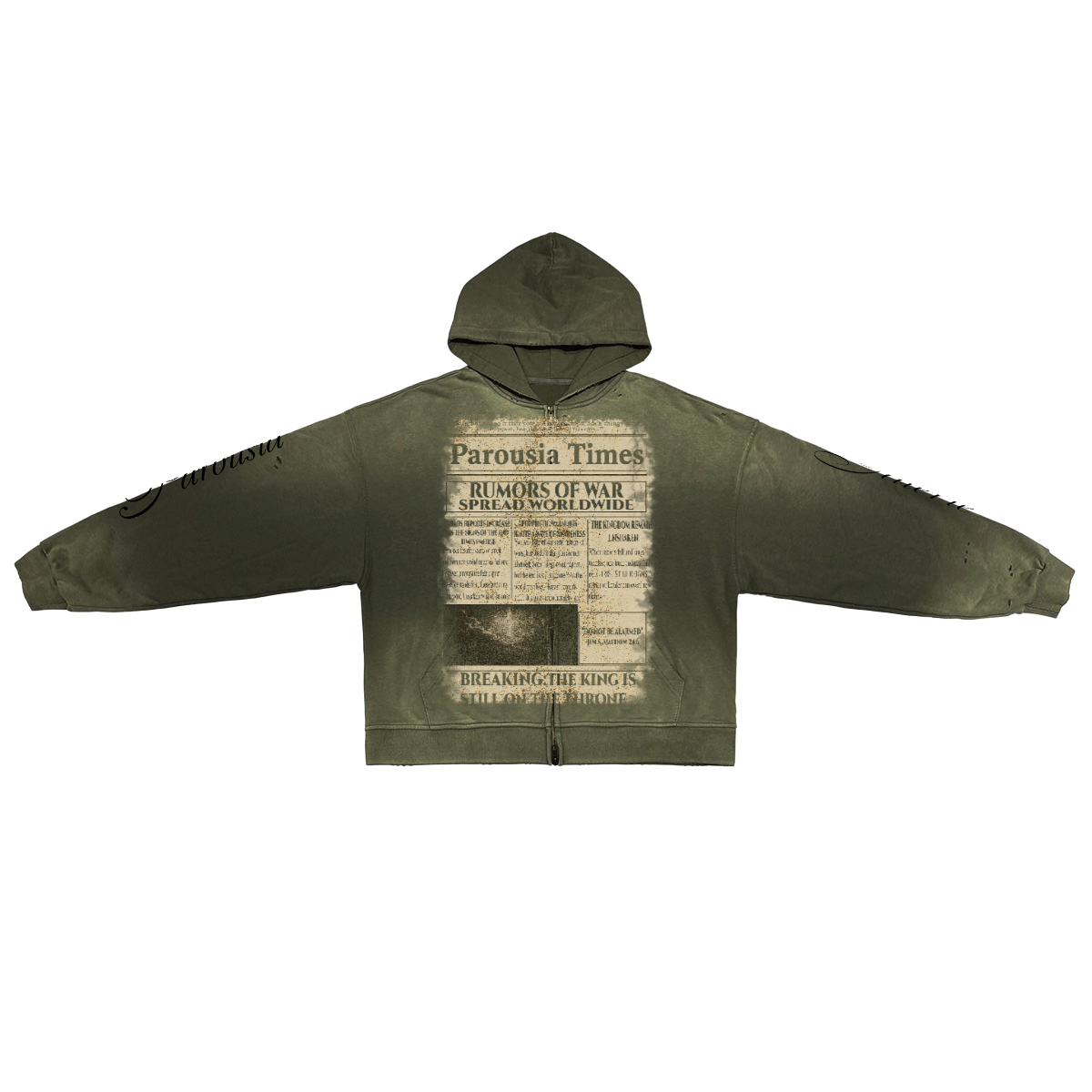 Rumors Of War Zip Up